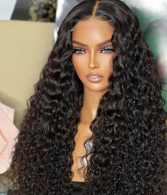 Water wave HD lace closure wig